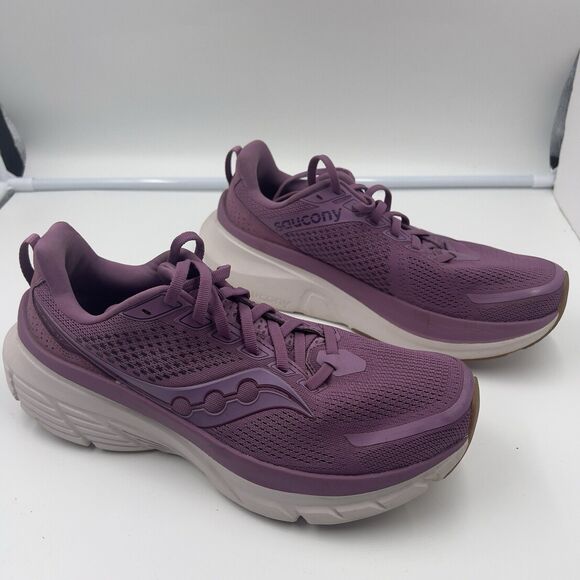 Saucony Guide 17 Womens Size 10 Purple White Walking Running Shoes Sneakers - Picture 4 of 5